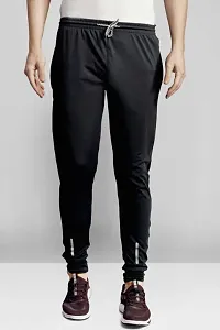 Classic Solid Track Pants for Men, Pack of 1-thumb2