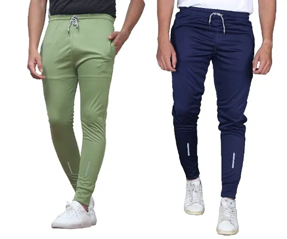 Best Selling Cotton Spandex Regular Track Pants For Men 