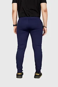 Multicoloured Polyester Regular Track Pants For Men Pack of 2-thumb4