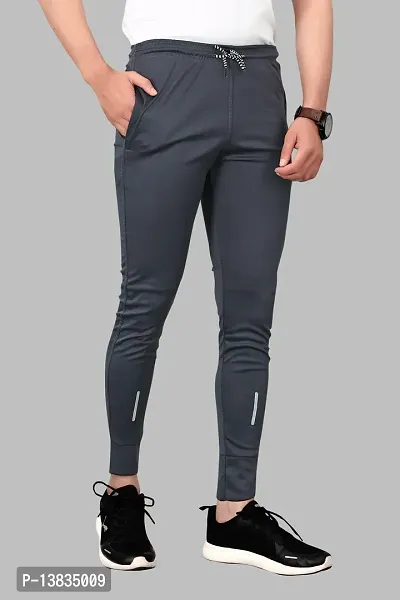 Combo Mens Relaxed Lycra Track Pants / Regular Fit Jogger / Sport Wear Lower /Perfect Gym Pants /Stretchable Running Trousers /Nightwear and Daily Use Slim Fit Track Pants with Zipper with Both Size-thumb4