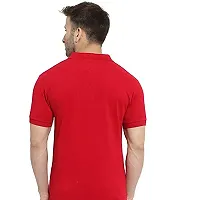 JMDE Men's Collared Neck Polo Casual T-Shirt for Men (Large)-thumb1