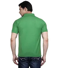 JMDE JMD Enterprises Cotton Blend Polo Neck T-Shirt Paroot (Large)-thumb1