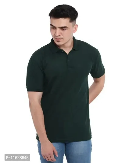 Fancy Cotton Blend T-shirts for Men-thumb0