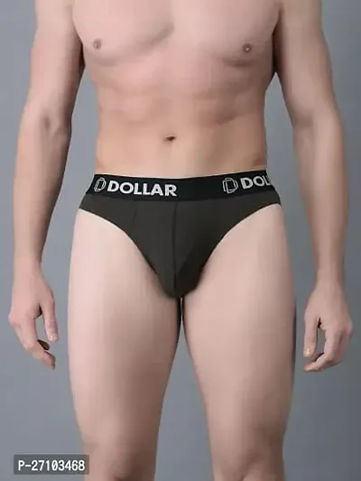 Stylish Blend Solid Briefs For Men