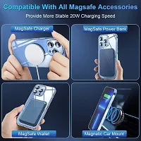 NAFS Designed for Compatible with iPhone 13 Pro Max Case Compatible with Magsafe, Upgrade(2022 Ultra Hybrid) Anti-Yellowing Tech[Military Drop Protection and Shockproof] Clear Phone Cover-thumb1