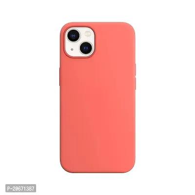NAFS Silicon Case Compatible iPhone 13 | Camera Protect Microfiber Lining Cover | iPhone 13 case Cover