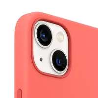 NAFS Silicon Case Compatible iPhone 13 | Camera Protect Microfiber Lining Cover | iPhone 13 case Cover-thumb1