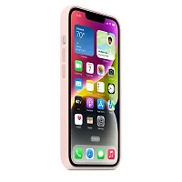 NAFS Silicone Case Compatible iPhone 14 | Camera Protect Microfiber Lining Cover | Case Cover for iPhone 14 (Pink)-thumb3