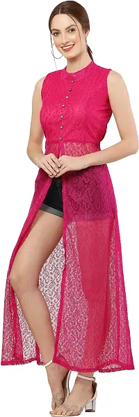 READYON Women Maxi Pink Crepe (R-M-A56)-thumb3