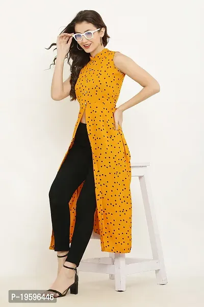 READYON Women Maxi Yellow Cotton Blend (R-M-A244)-thumb3