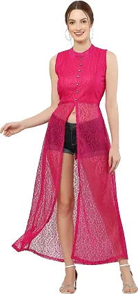 READYON Women Maxi Pink Crepe (R-M-A54)-thumb4