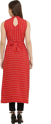 READYON Women Maxi Red Cotton Blend (R-M-A227)-thumb1