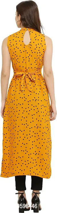 READYON Women Maxi Yellow Cotton Blend (R-M-A244)-thumb2