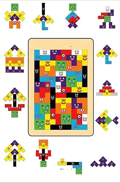 HINATI Jigsaw Puzzle Educational Intelligence Games for Kids