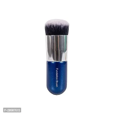 Wagela BEAUTY Professional Foundation Brush for Face Makeup, Face Powder Blending Brush(Blue)-thumb0