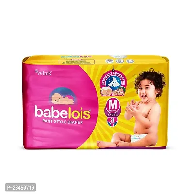 babelois Pant Style Diaper for Baby Overnight Absorption with Cottony Soft Advance Gel Technology