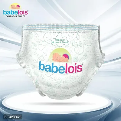 babelois Pant Style Diaper For Baby Overnight Absorption With Cotton Soft Advance Gel Technology 48 Baby Diapers Pants (Small 4 To 8 Kg), 48 Count-thumb3