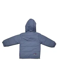 OZZY Kids Winterwear Boys Jacket(OZ10024-LightGrey-20)-thumb1