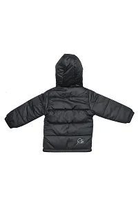 OZZY Kids Winterwear Boys Jacket(OZ10020-Black-20)-thumb1