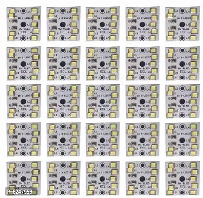 Pack Of 30 9W MCPCD Led Raw Material For Led Bulb - Square Light Electronic Hobby Kit