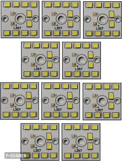 10 Pcs 9 Watt MCPCD Led Bulb Raw Material Cool day White Color Light Electronic Hobby Kit-thumb0