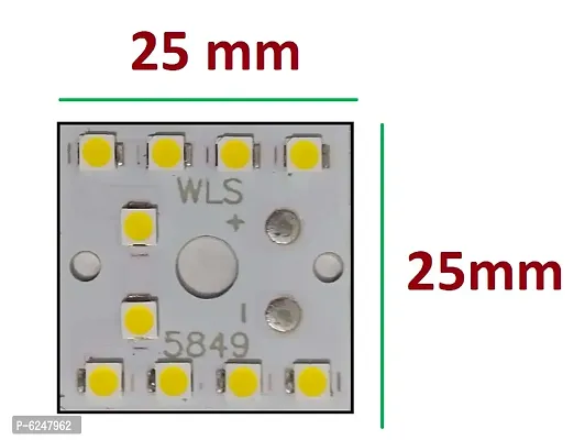 Republic Pack Of 60 9W MCPCD Led Raw Material For Led Bulb Light - 30 Square Led Electronic Components Electronic Hobby Kit-thumb2
