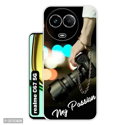 Case Club Multicolor Silicon Back Cover for realme C67 5G