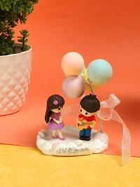 Chocozone Couple Showpiece Miniature Gifts Boy  Girl Valentine Gift for Girls Proposal Gift for Girlfriend-thumb1