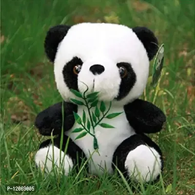 SKYLOFTS 20Cm Panda Stuff Soft Toy With T Shirt And Cap ( 1 Pc Random Color )