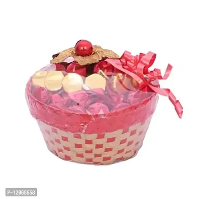 Skylofts Lovely Chocolate Basket with 25pc Chocolates (Chocolate Basket)