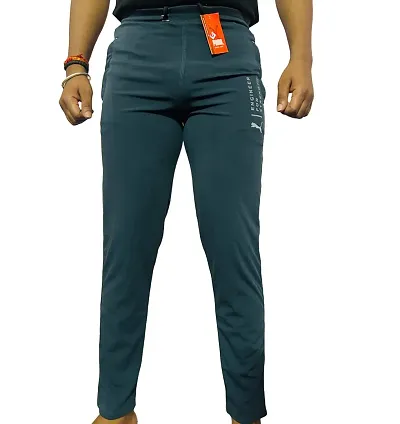 Classic Cotton Solid Track Pant for Men