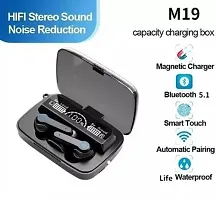 M19 TWS Headsets Earphones Wireless Earbuds for Mobile Phone Bluetooth Headset-thumb1