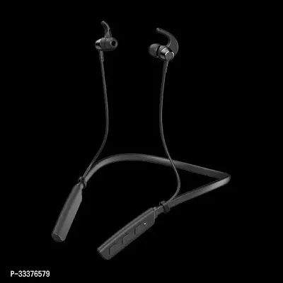 Wireless Bluetooth Neckband in Ear Neckband Earphone with Mic (black)-thumb3