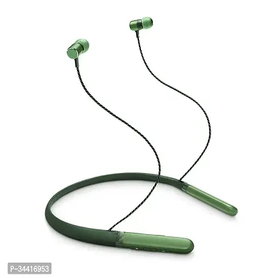 Sports In Ear Bluetooth Neckband Earphone (GREEN)-thumb3