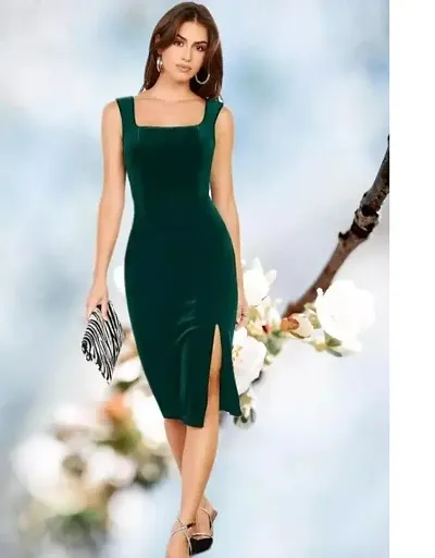 Beautiful Velvet Dress For Women