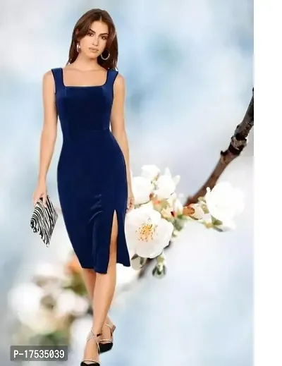 Beautiful Velvet Dress For Women-thumb0