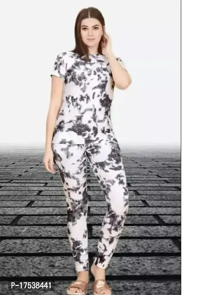 Beautiful Cotton Printed Active Wear Set For Women