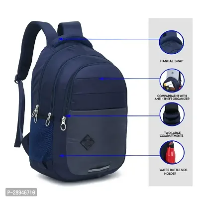 Stylish Solid Waterproof Backpacks For Unisex-thumb4