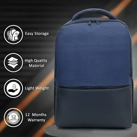 Stylish Solid High Quality Water-resistant Laptop Backpacks
