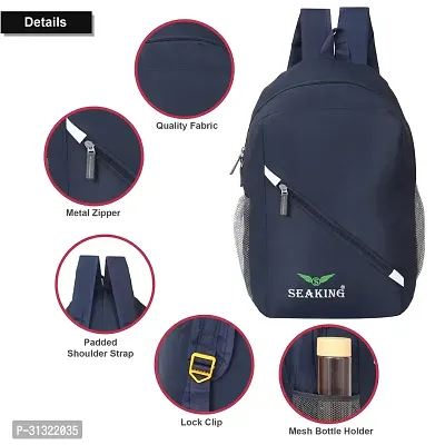 Trendy 45L Unisex Backpack With LED Digital Watch-thumb4