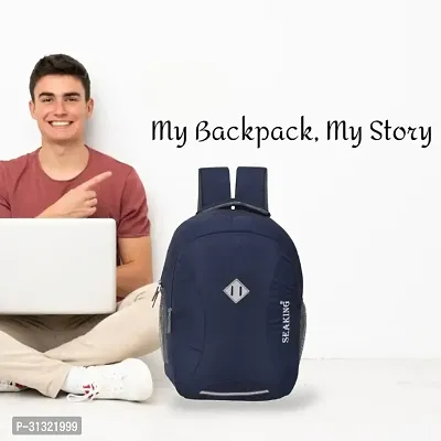 Trendy 35L Unisex Backpack For School College Offices