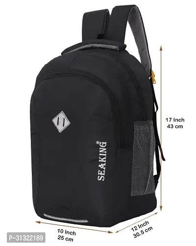 Trendy 35L Unisex Backpack For School College Offices-thumb3