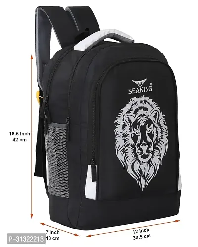 Trendy 25L Unisex Backpack For School College Offices-thumb5