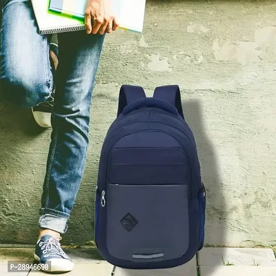 Stylish Solid Waterproof Backpacks For Unisex