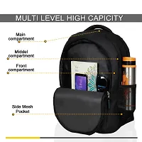 Trendy 25L Unisex Backpack With LED Digital Watch-thumb2