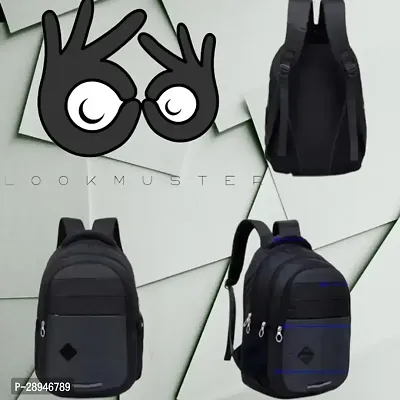 Stylish Solid Waterproof Backpacks For Unisex-thumb2