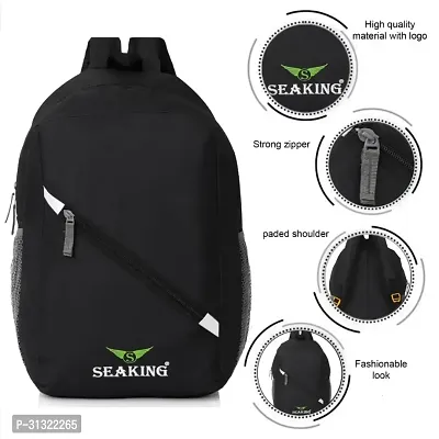 Trendy 45L Unisex Backpack With LED Digital Watch-thumb4