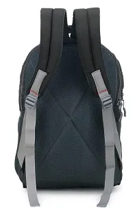 Stylish Fancy Polyester Solid 24 Ltr Trendy School Bag - College Backpack With Rain Cover-thumb3