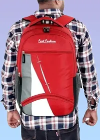 Classic Modern Polyester Laptop Backpack-thumb1