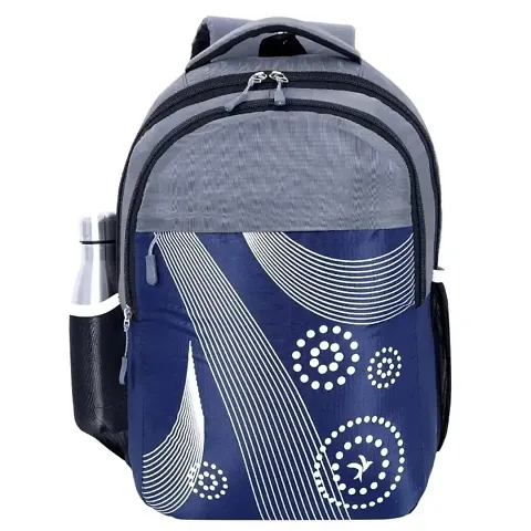Stylish Polyester Printed Unisex Backpacks
